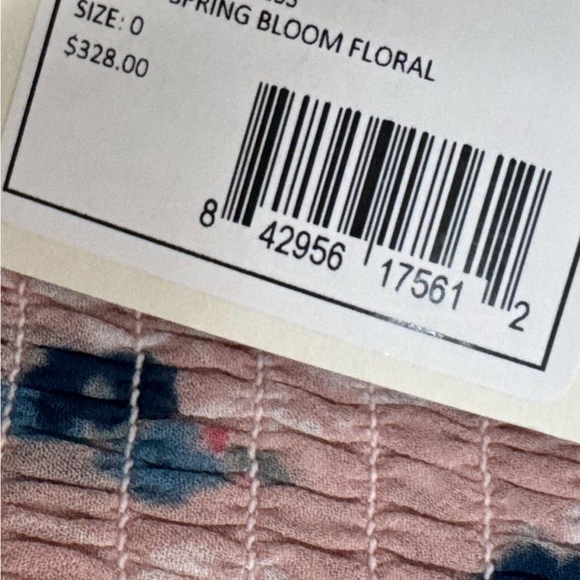 Hatch Maternity Smocked Floral Dress Size XS  In Spring Floral Bloom NWT - Picture 11 of 15